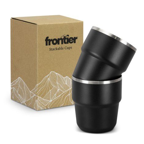 [128130] Frontier Stackable Cups - Set of 2 - 128883