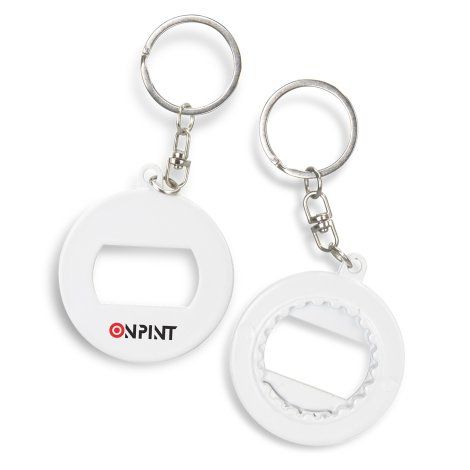 [129096] Presto 3-in-1 Bottle Opener Key Ring - 129096