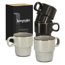 Keepsake Stackable Coffee Cup - Set of 2 - 128486