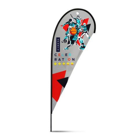 Large Tear Drop Flag Kit - 129532