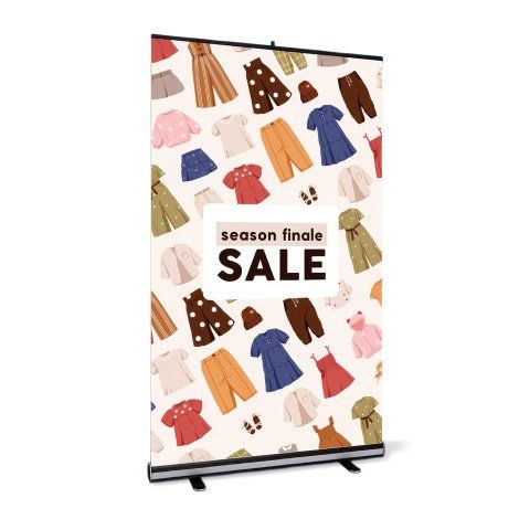 [129534] Pull-Up Banner Stand Wide - 129534