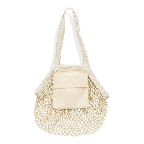 [133617] Cotton Mesh Foldaway Tote Bag - Small - 133645