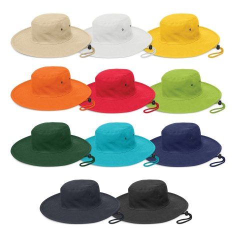 [111944] Cabana Wide Brim Hat - 112787 (S, Black)