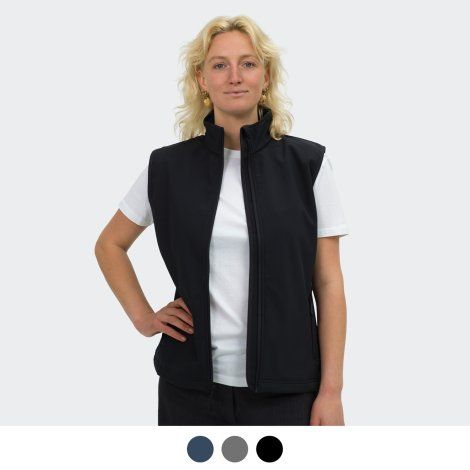 [125728] TRENDSWEAR Hudson Womens Vest - 125954 (XS, Black)