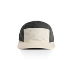 [1105-EC/CO-P-OS] Finn Two-Tone Nylon Cap - 1105 (Ecru/Coal)