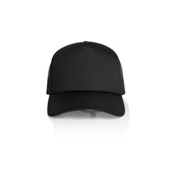 [1161-BLACK-P-OS] Frame Foam Trucker Cap - 1161 (Black)