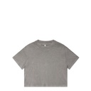 Wo's Stone Wash Heavy Crop - 4086