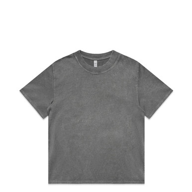 [4085-F-XS] Wo's Stone Wash Heavy Tee - 4085 (XS)