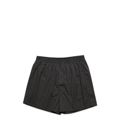 [1215-G-S] Boxer Check Shorts - 1215 (S)