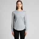 Wo's Curve L/S Tee - 4055
