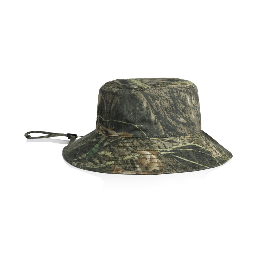 Wide Brim Camo Bucket Hat - 1172C