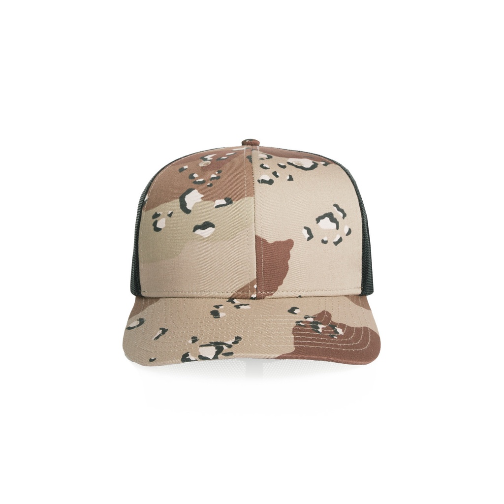 Mesh Contrast Camo Cap - 1191C