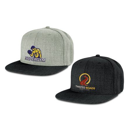 [114206] Chisel Flat Peak Cap - 114207 (Charcoal)