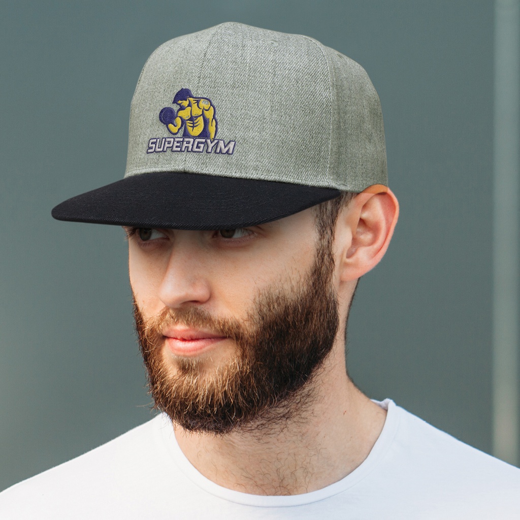 [114206] Chisel Flat Peak Cap - 114207 (Charcoal)