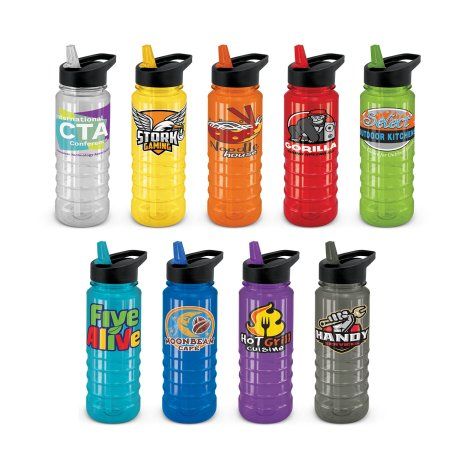 [105201] Triton Bottle - Black Lid - 110747 (Black)