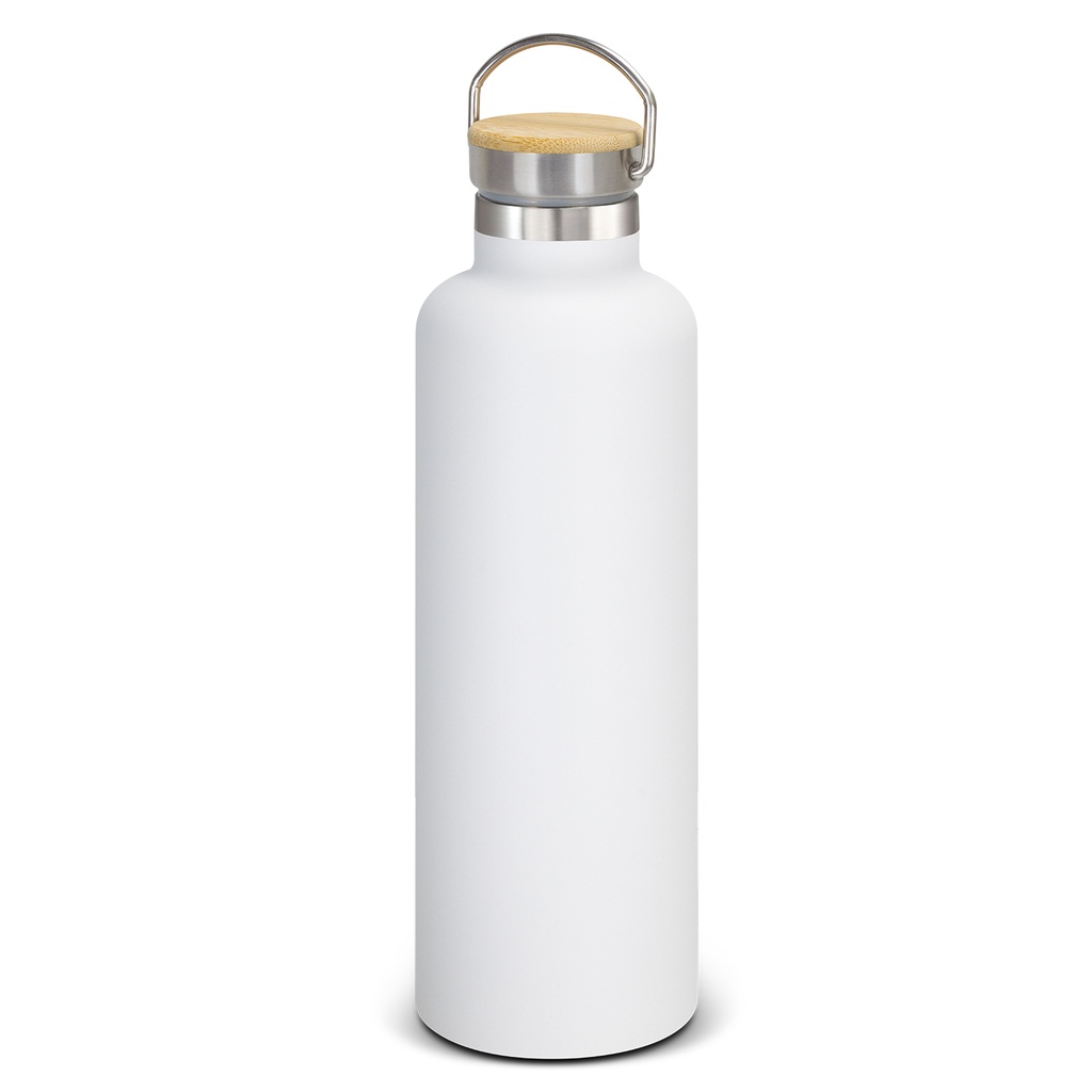 [121707] Nomad Deco Vacuum Bottle - 1L - 124424 (White)