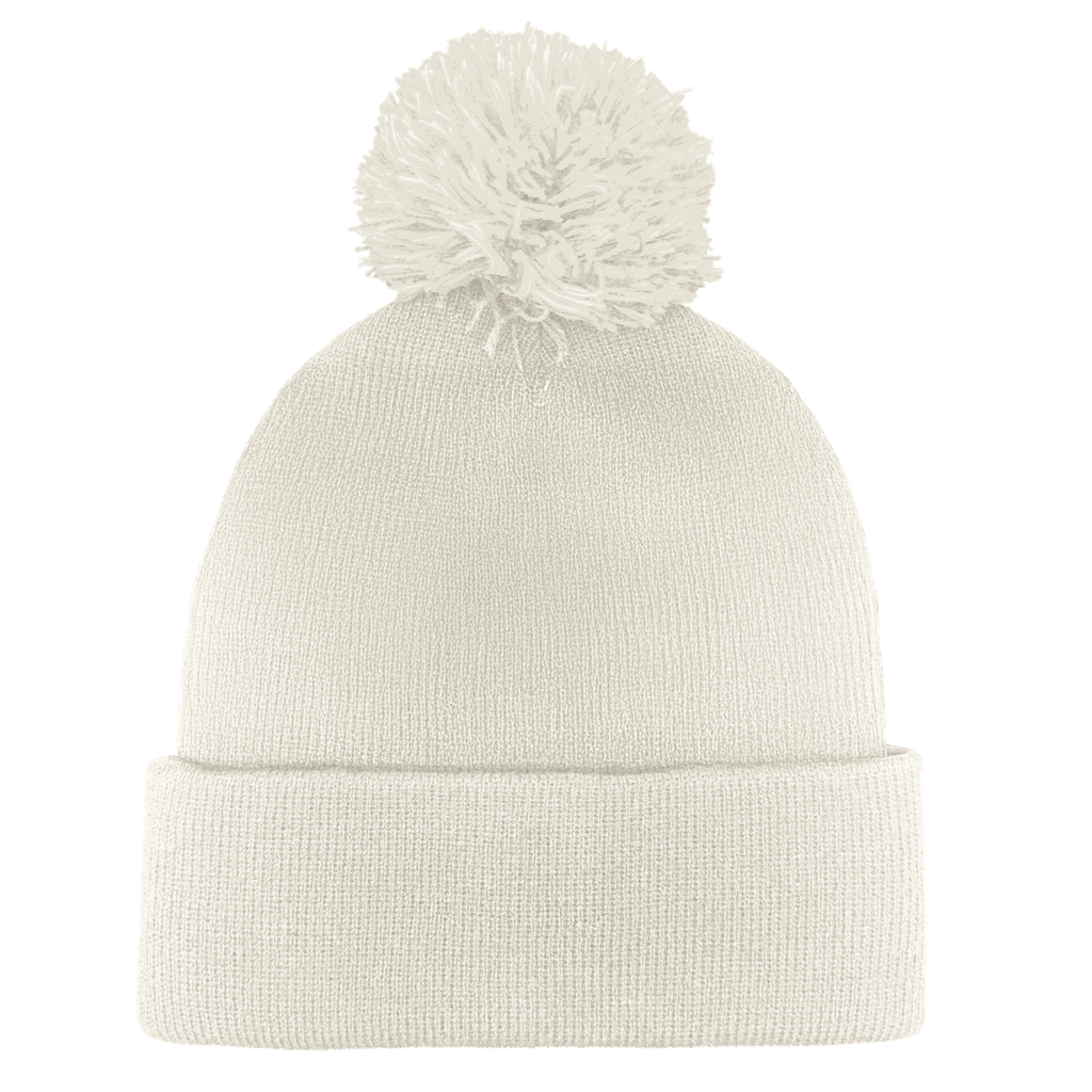 B1900 - B1900 Headwear24 Cuffed Knitted Pom Pom Beanie