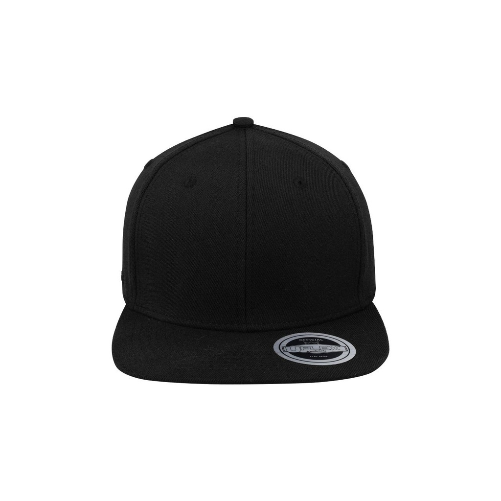 U15604 - UFlex Adults Flat Peak 6 Panel Fitted