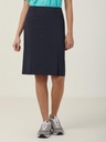 CAT26A - Poly Viscose Stretch Pleat Straight Skirt