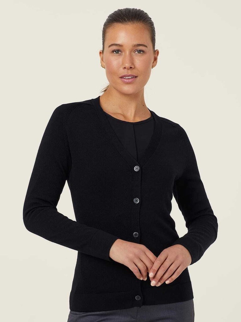 CAT5AP - Merino Wool Detail Cardigan