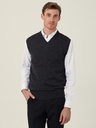 CATE2A - Merino Wool V-Neck Vest