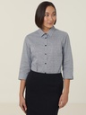 CATUKX - Avignon Abstract Print Stretch 3/4 Sleeve Shirt