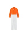 N2OU05 - OVERALL METAL ZIP HI VIZ LONG SLEEVE