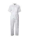 N4321 - OVERALL METAL ZIP SHORT SLEEVE