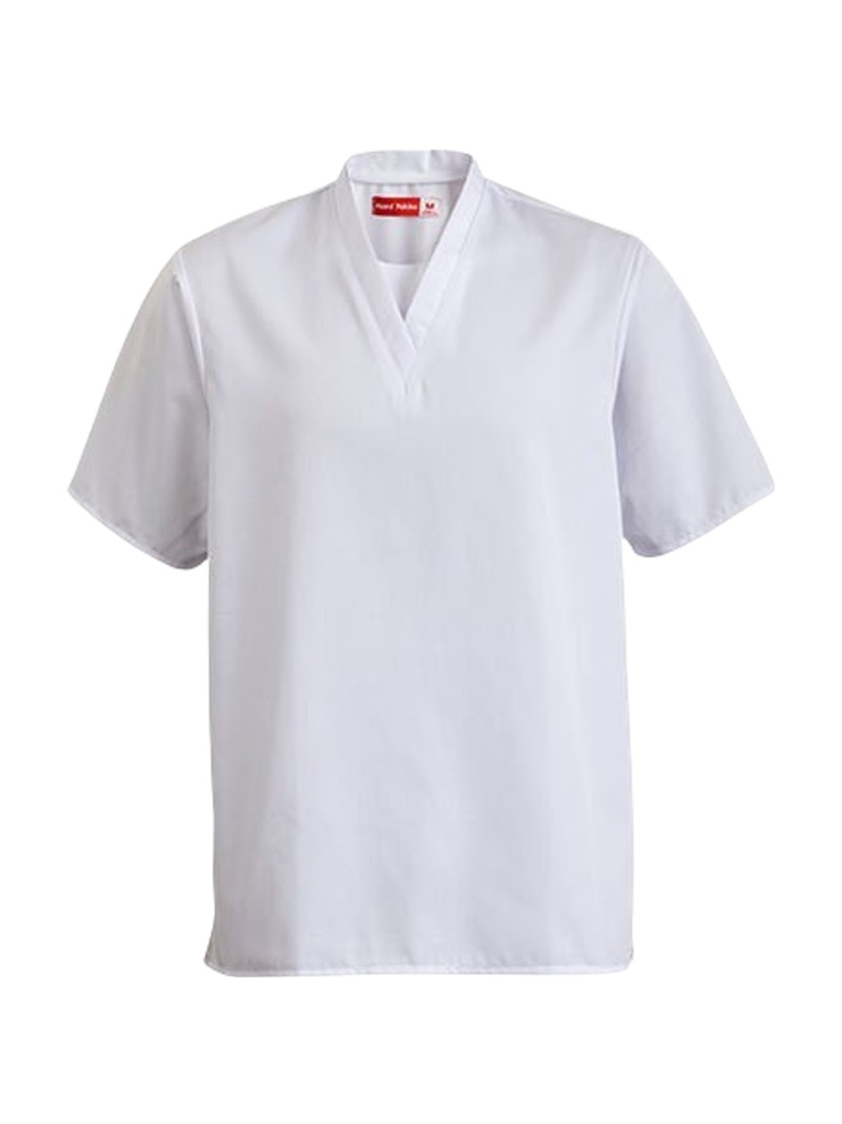 NJS2GF - LIGHTWEIGHT POLYCOTTON S/S JERKIN - V NECK INSERT
