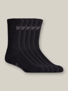 Y20035 - Padded Cotton Crew Work Sock - 5 Pack