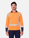 K54041 - ORIGINALS HI VIS 2T TTMC TAPED L/S POLO