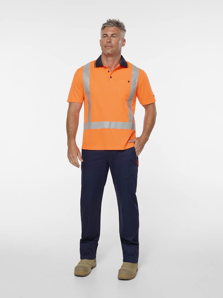 K54052 - ORIGINALS HI VIS 2T TTMC TAPED S/S POLO