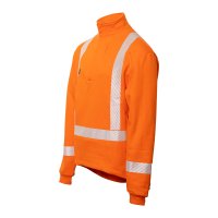 FR COTTON FLEECE JACKET, 410GSM ORANGE TTMC, 22 CAL-SIZE