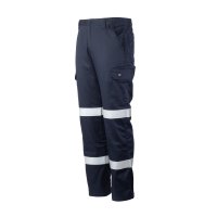 FR TROUSERS, 240GSM. 88/11/1, 11 CAL, NAVY/TAPE-SIZE