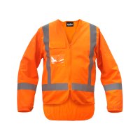 [AVEST303-OR-XS] ESKO L/S TTMC-W23 SAFETY VEST - SIZE (XS)