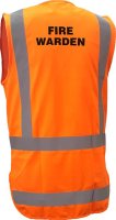 ESKO FIRE WARDEN SAFETY VEST - SIZE