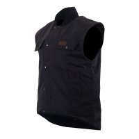 [PCO1300-BR-S] CAUTION OILSKIN SLEEVELESS VEST-SIZE (S)