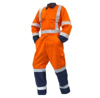 [840049-4] OVERALL FR, 320 GSM 12 CAL, 99% COT 1% AS, TTMC OR-SIZE (4)