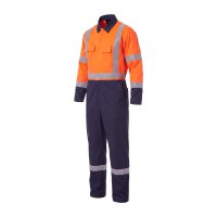 ESKO POLYCOTTON STRETCH D/N ZIP OVERALL-SIZE