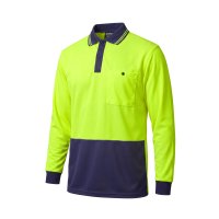 ESKO L/S D/O MICRO FIBRE POLO - SIZE