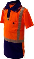 CAUTION CHILDREN'S MICRO FIBRE POLO-SIZE