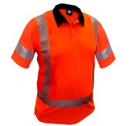 CAUTION TTMC-W17 X-BACK S/S MICROVENT POLO-SIZE