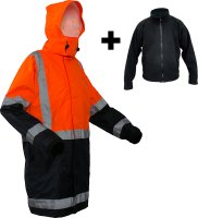 ESKO STORM PRO D/N FLEECE LINED JACKET SET-SIZE