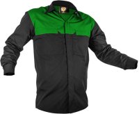 CAUTION POLY COTTON LONG SLEEVE SHIRT-SIZE