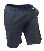 [PCT1580-NA-S] CAUTION PC RIPSTOP ELASTIC WAIST CARGO SHORTS-SIZE (S)