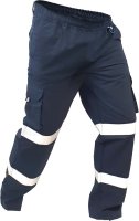 [PCT1521-NA-S] CAUTION PC RIPSTOP ELASTIC WAIST TAPED CARGO TROU-SIZE (S)