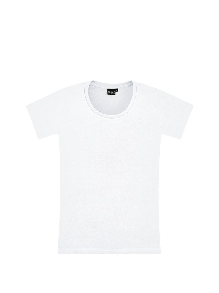 [T201-WH-8] T201 - Silhouette Tee - Womens (8, White)