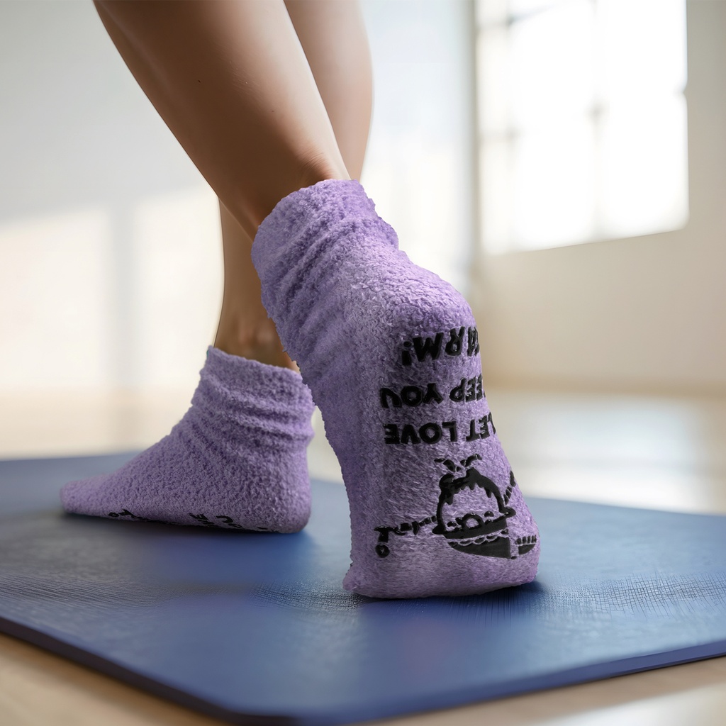 Fluffy Grip Socks - 128838