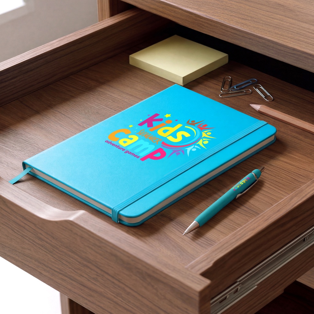 Omega Notebook and Pen Gift Set - 129682