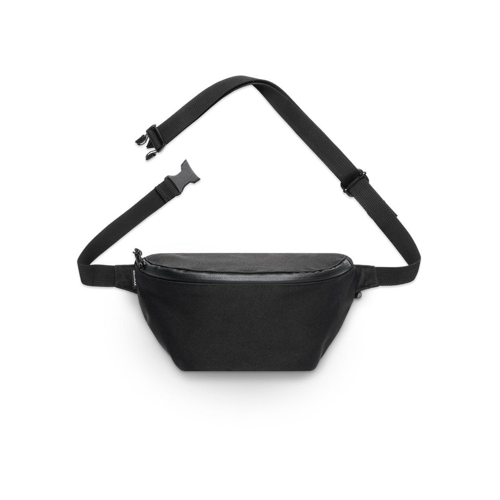[1013-BLACK-P-OS] Recycled Waist Bag - 1013